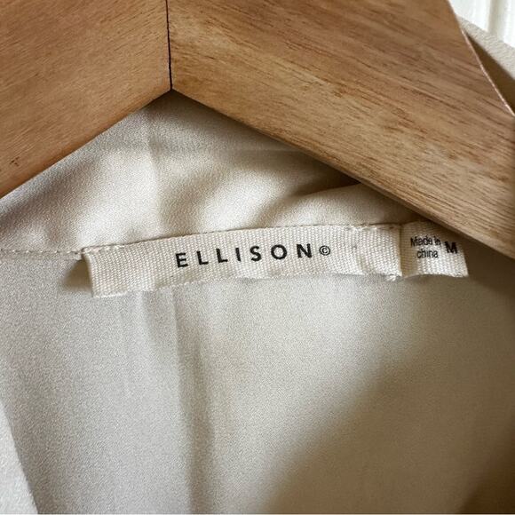 Ellison women’s blouse medium cream - Picture 3 of 7